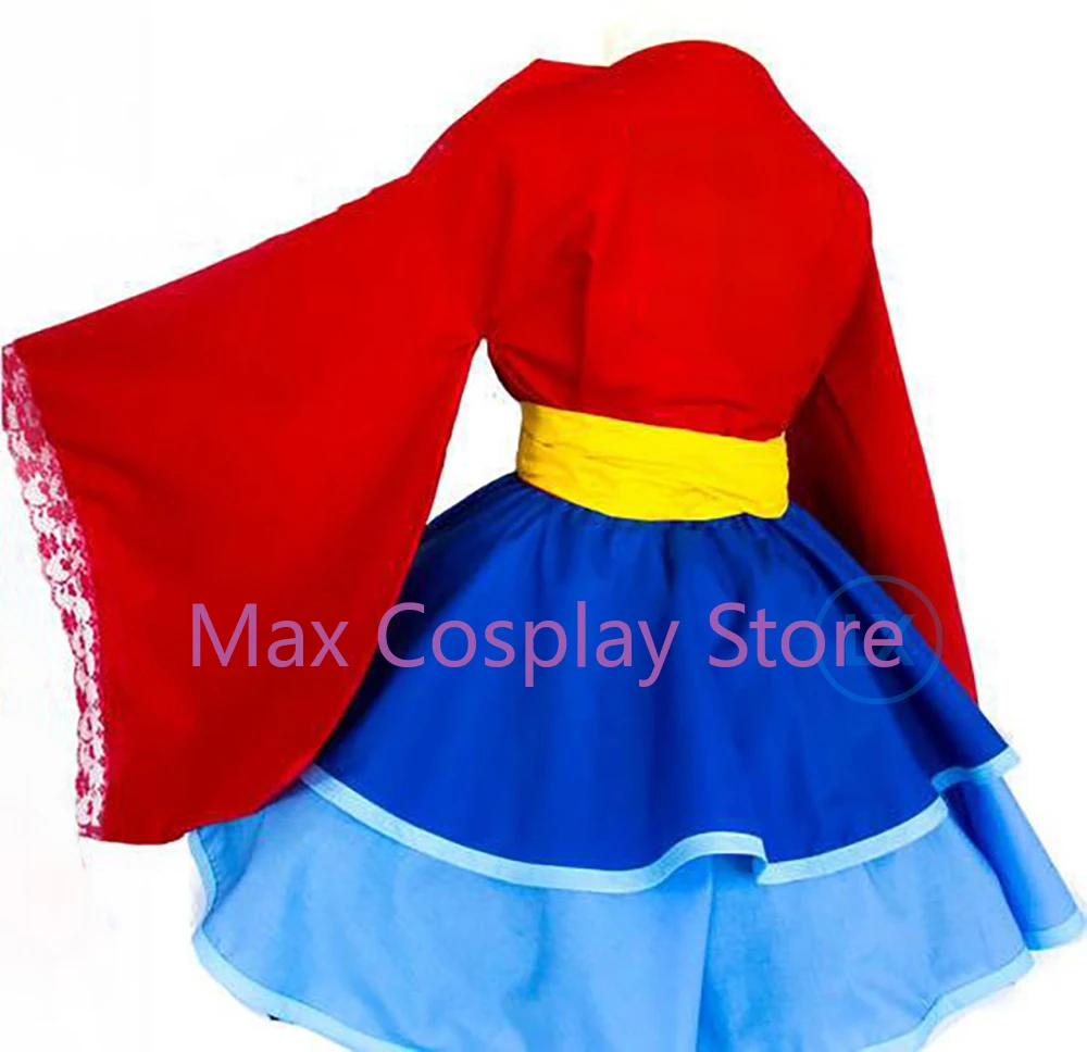 Max Anime Cosplay Costume Luffy Lolita Kimono Dress Full Sets Custom Made Female Halloween Gift Clothes