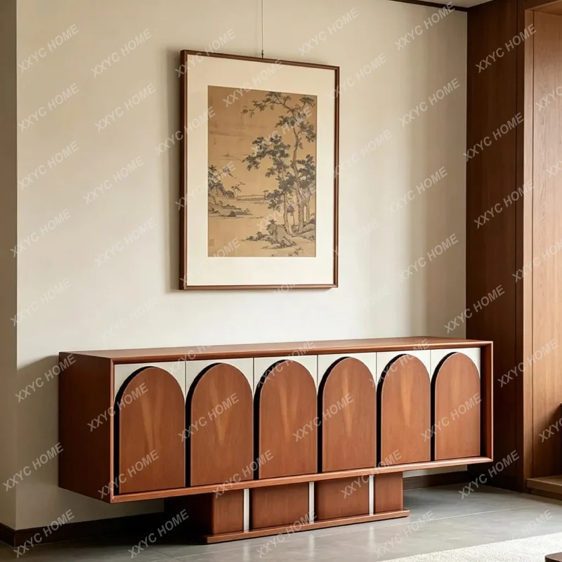 XX Sideboard High-End Custom Entryway Cabinet Living Room Villa Storage Mid-Century Modern Furniture