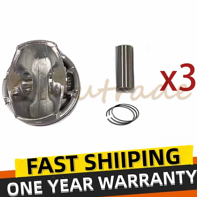 Engine Piston Assembly 1613188280 FOR Peugeot 2008 308 308S 408 Citroen C4 DS4