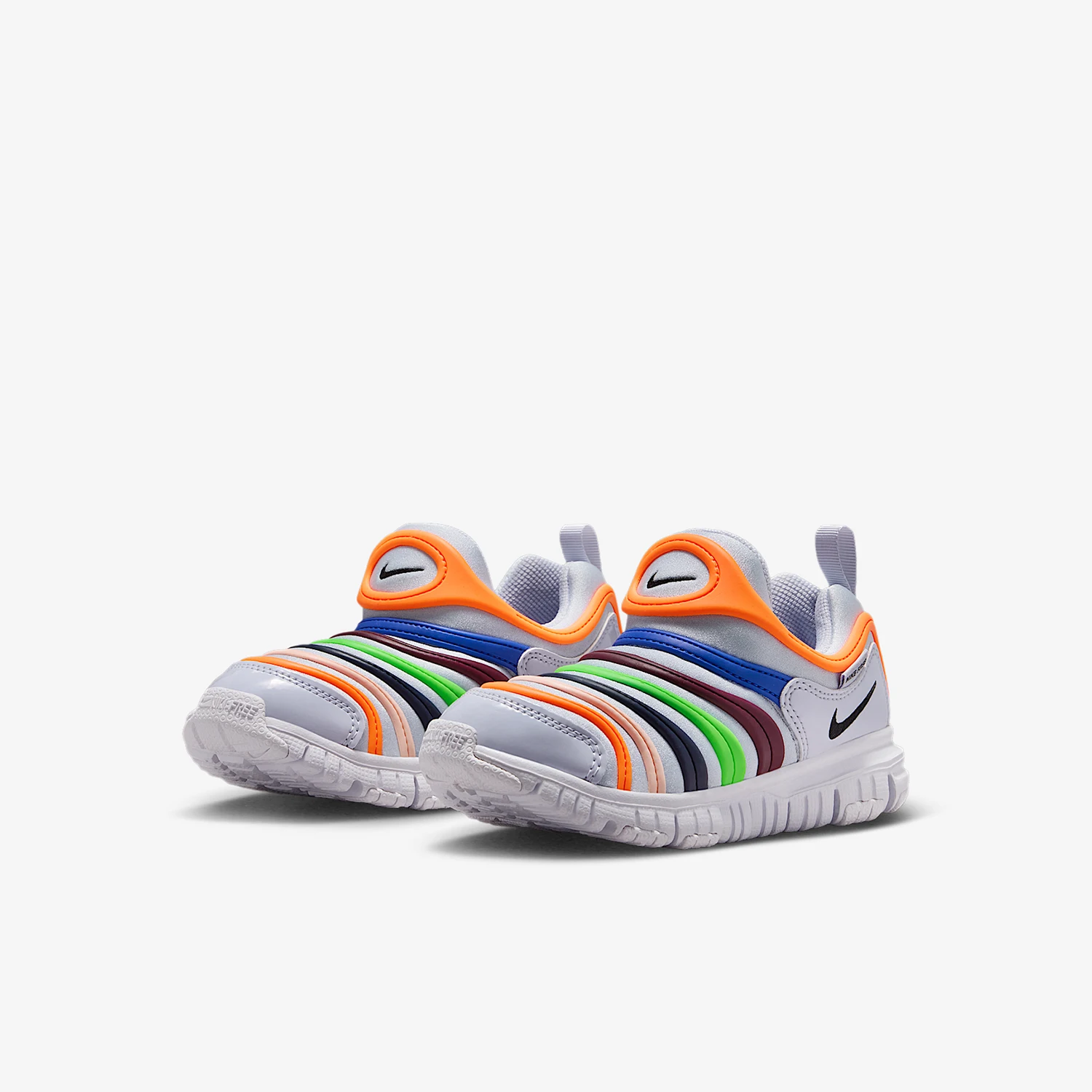 Nike Authentic Dynamo Free Kids Easy Wear Take Off Sports Casual Shoes 343738-032