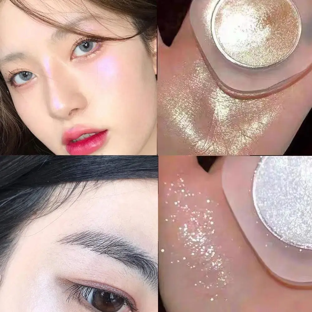 

4Colors highlighter powder brightens the whole body, with a burst of nasal shadows and a three-dimensional highlight on the face