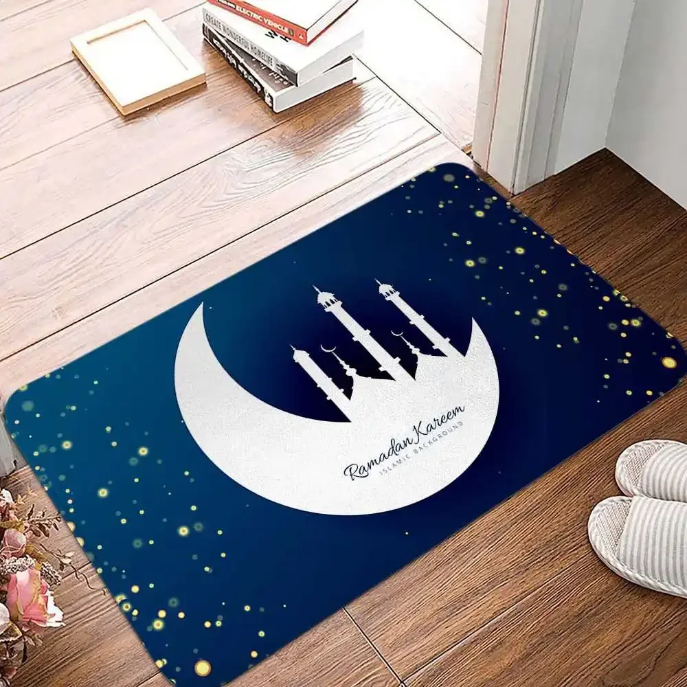 Islam Ramadan Kareem Home Entrance Doormat Bedroom Living Room Hallway Floor Mats Anti-slip Balcony Area Rug Carpet