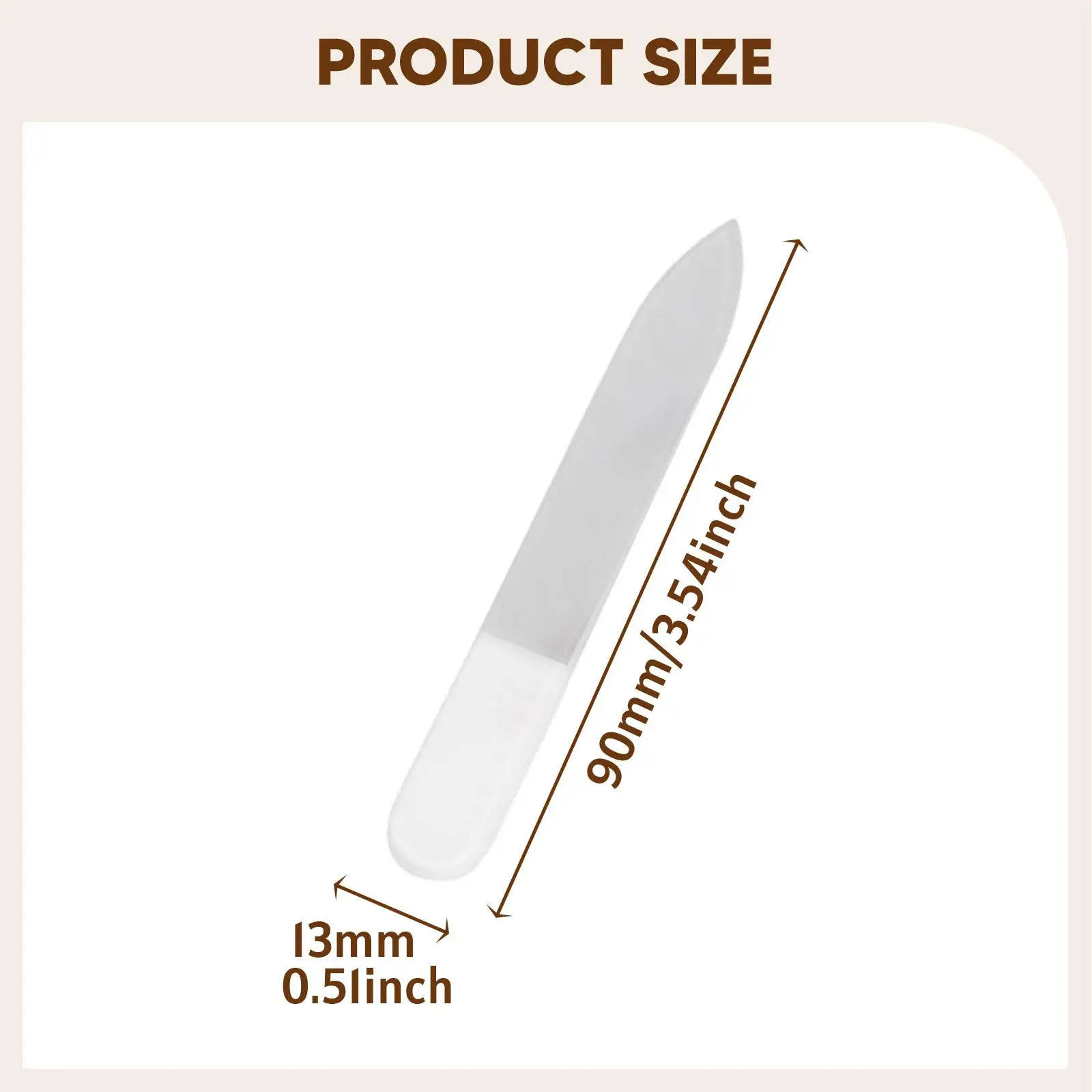 Arquivo de vidro para modelos universal à prova de ferrugem para material de resina de figura de trabalho de arte