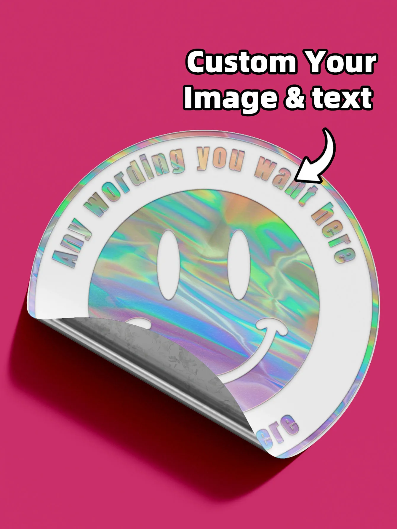 1/60/120 Stück Transparente/Wasserdichte Runde PET-Aufkleber, Individuelles Logo/Bild/Text, für Geburtstagsfeiern & Dekoration – Detail 10