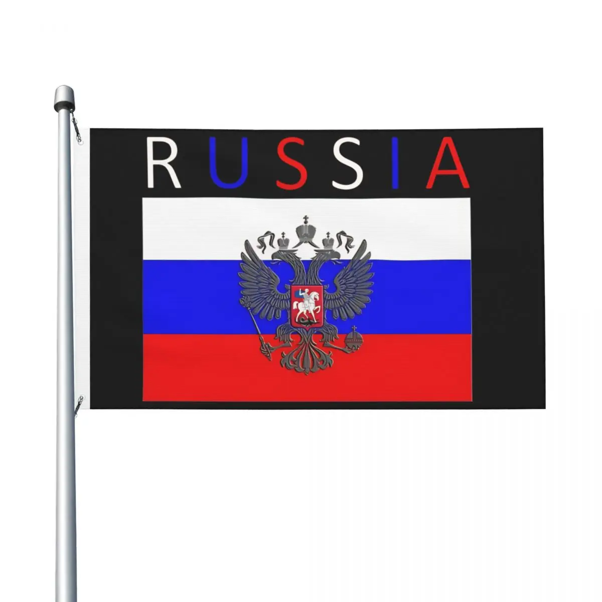 Russia Flag Flag Polyester Hanging Banner For Home Decoration 3x5 ft High Quality Flags