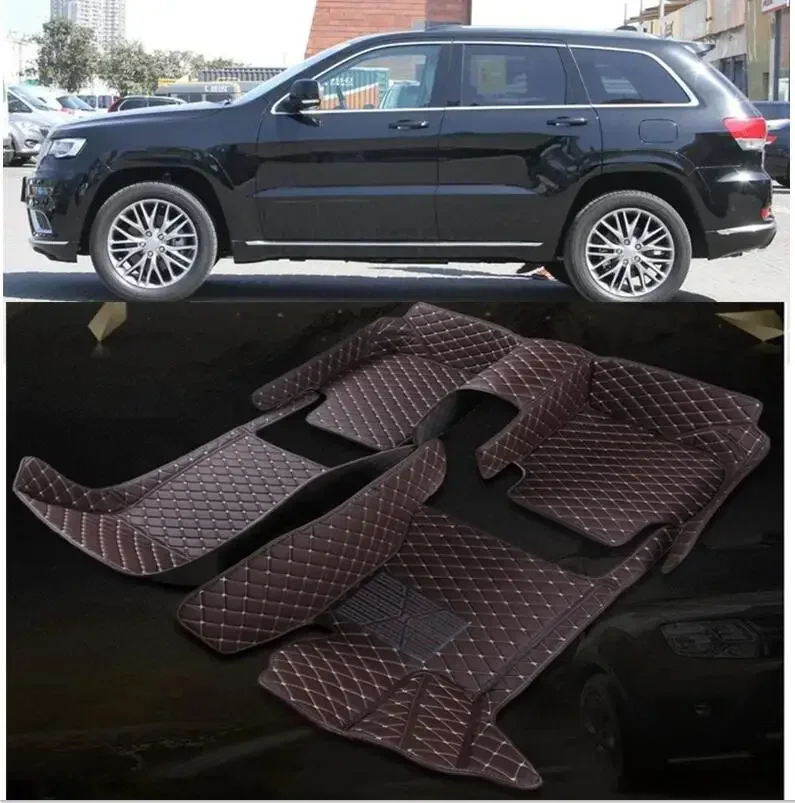 

Автомобильные коврики для Jeep Grand Cherokee WK WK2 2011 2012 2013 2014 2015 2016 2017 2018 Пользовательские автомобильные подушечки для ног