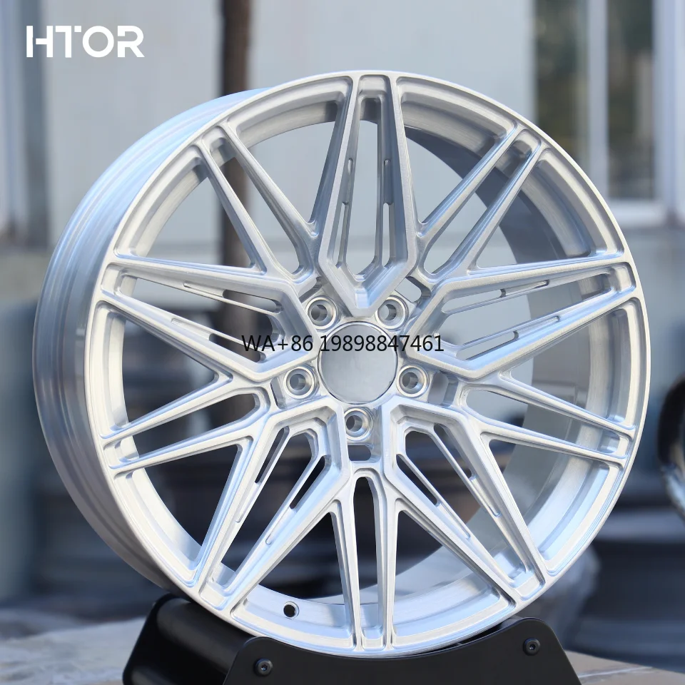 

HTOR HF7 Brushed Sliver Custom 18-24" Aluminum Alloy Forged Wheels 5-Hole 5*139.7/5*130/5*135 Multi-Spoke for Ranger F-150 Y62
