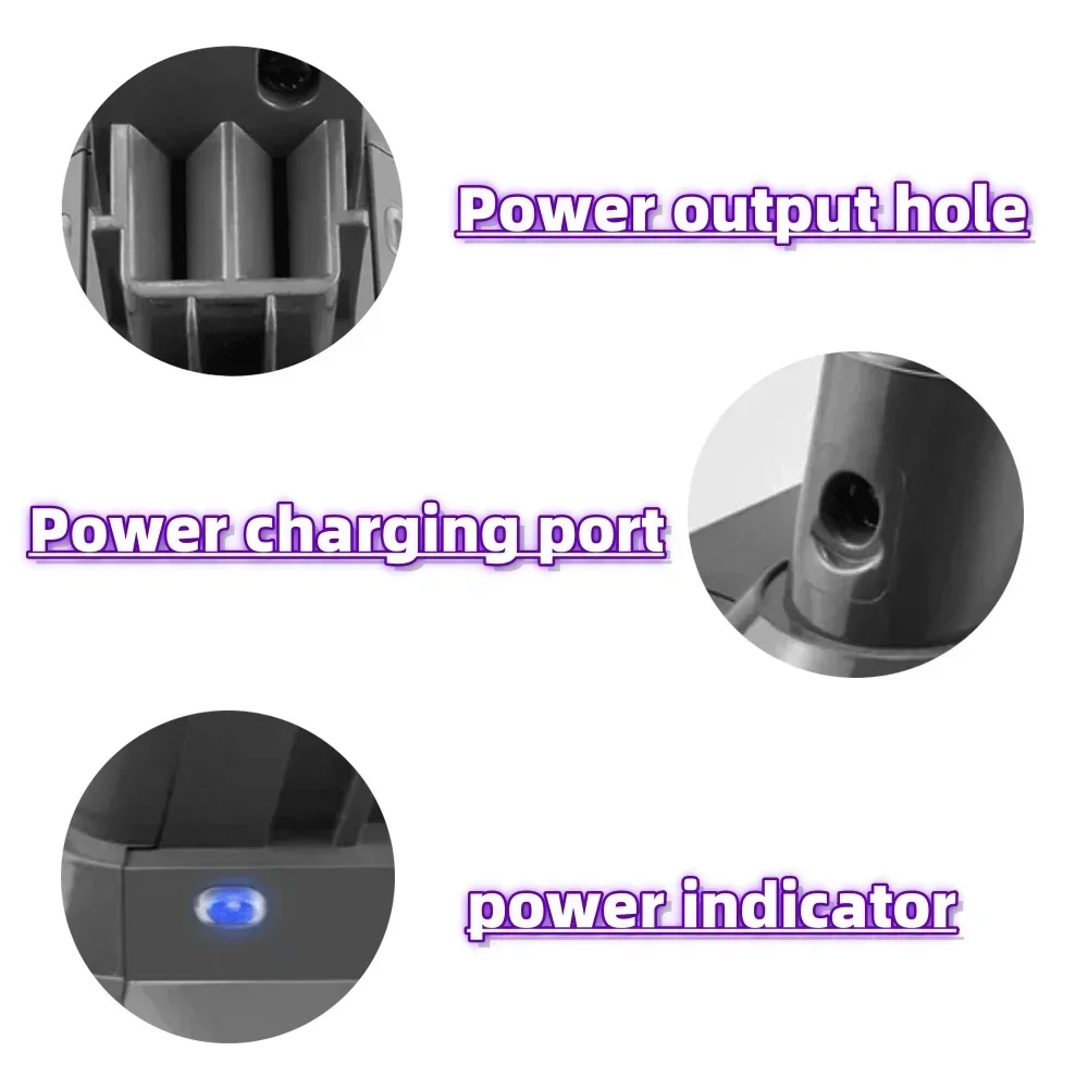 V7 4.8/6.8/9.8/12.8Ah 21.6V Original Battery for Dyson V7 Motorhead Animal Absolute SV11 Battery DE FR RU