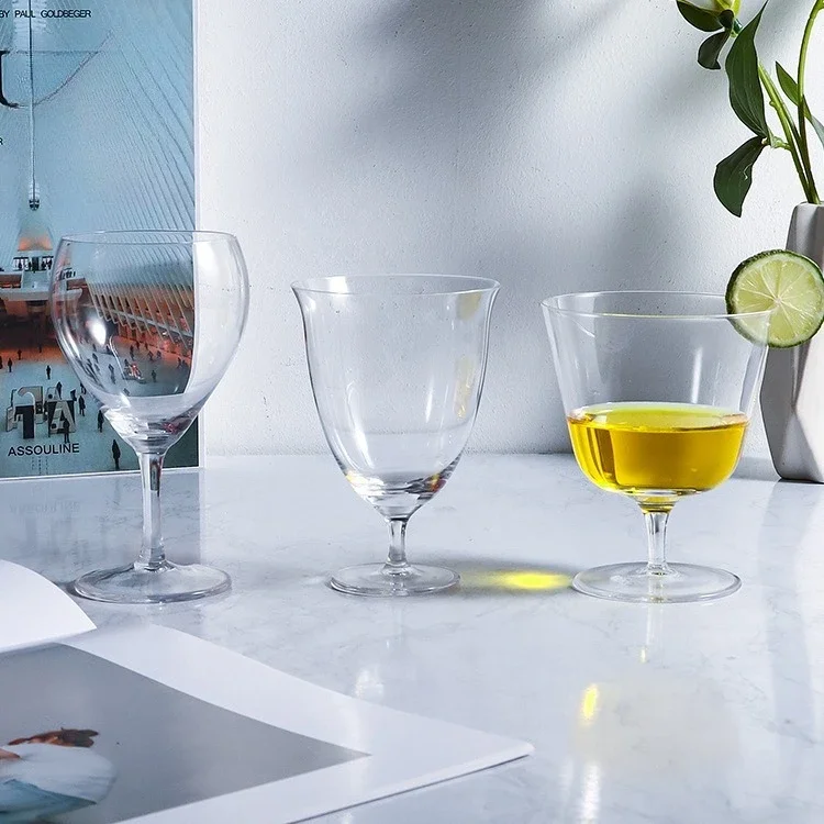 Japanese Kimura Crystal Glass Martini Cocktail Cup Creative Low Foot Sweet Wine Cup