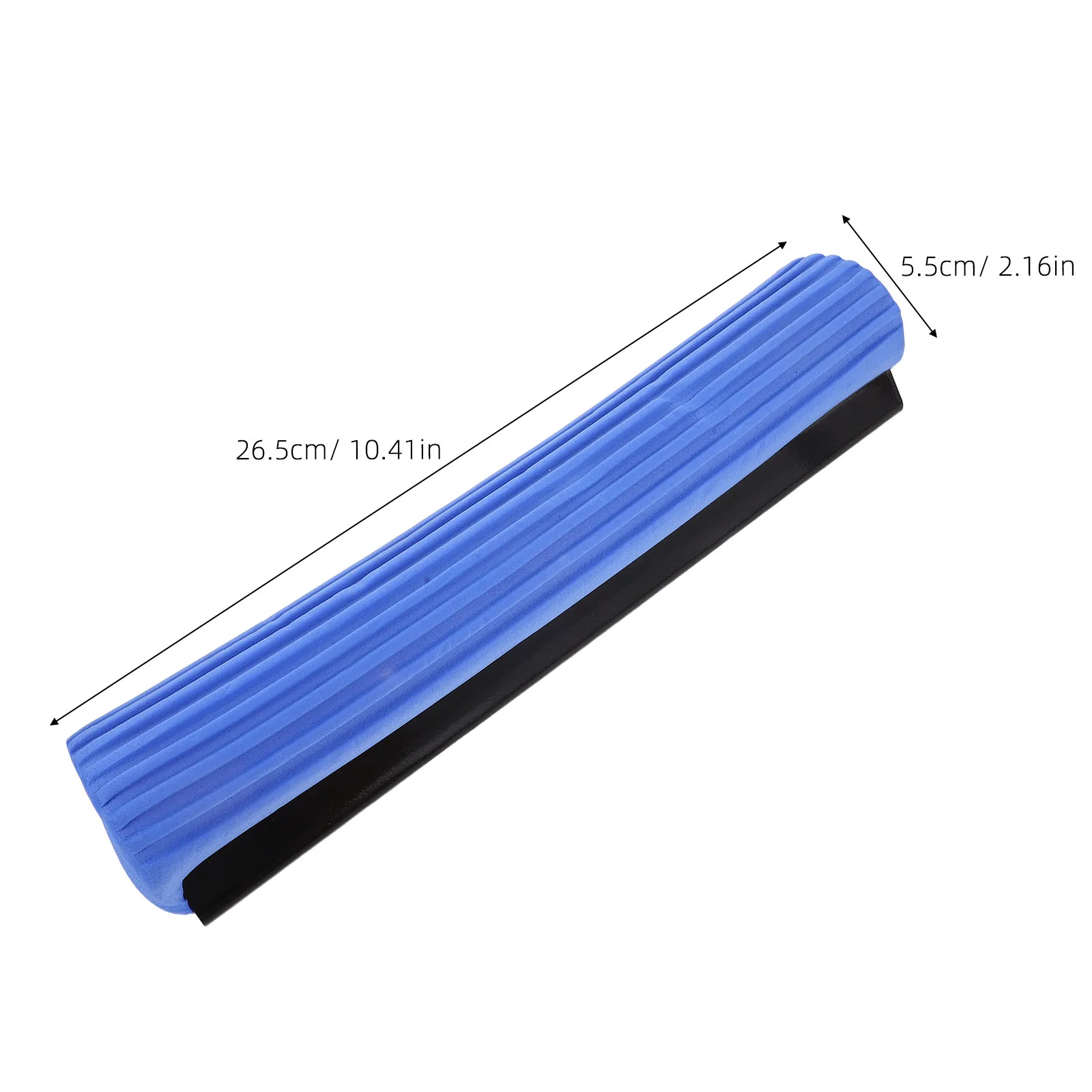 2Pcs Replacement Sponge Mop Head High Density Quick Dry Absorbent Sponge Mop Refill Easy Fit for Kitchen Bathroom Laminate
