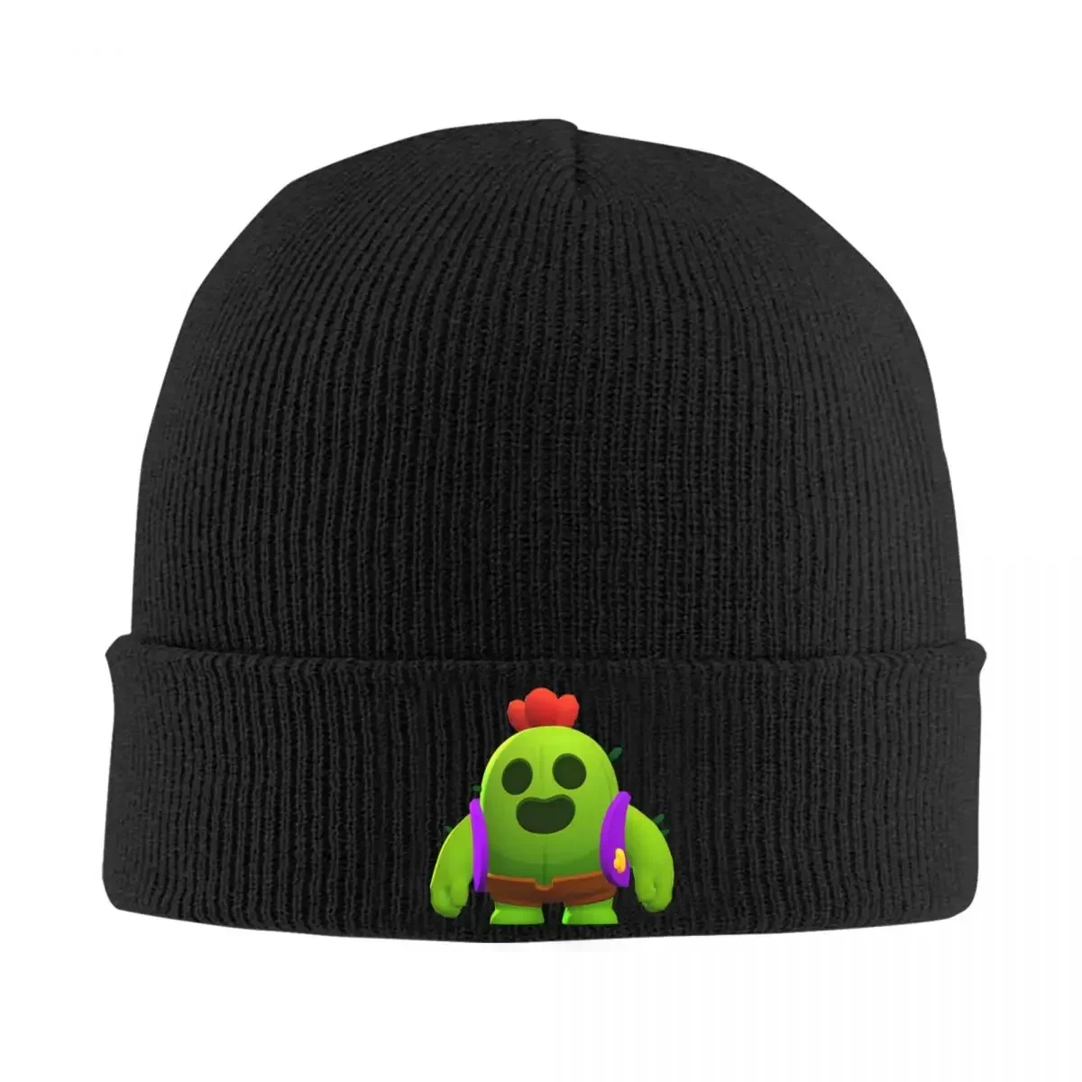 Spike-Braws-Star Knitted Hat Beanies Winter Hat Warm Unisex Casual Fashion Video Game Caps Men Women Gifts