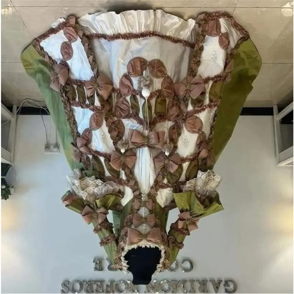 

Французское платье в стиле рококо и барокко, роскошное бальное платье королевы Марии-Антуанетты, для исторических реконструкций