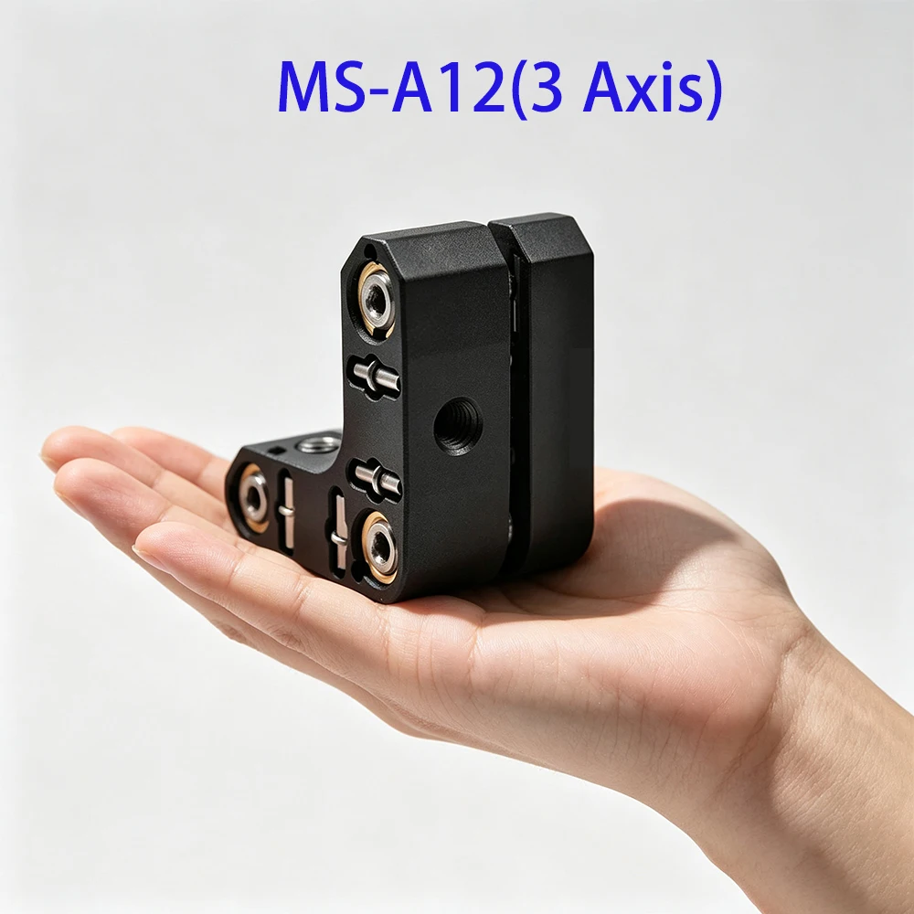 MS Series MS-A12 MS-B12 Ø1/2-inch Optical Mount Adjustable Precision Three-Axis Mount Mini Two-Axis Mount
