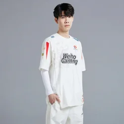 LPL WBG Jersey LOL Weibo Gaming TheShy Xiaohu Karsa Light Crisp  White T Shirts E-Sport Uniform Women Men Clothing