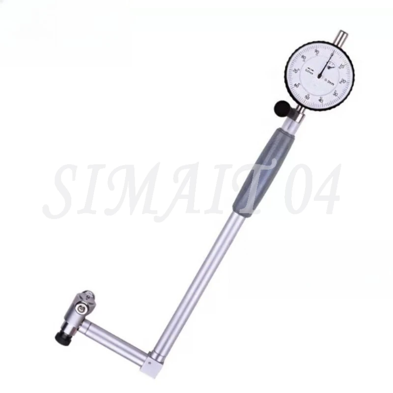 Bend Pipe Inner Diameter Dial Meter, Extended Bend Rod, Inner Diameter Measuring Cylinder Meter Indication Table 50-160-250-450
