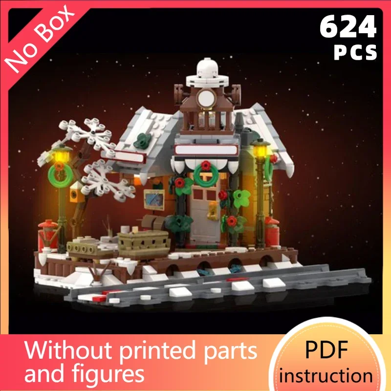 

Рождественская тема, праздник, сезон, дом, кирпичи, Санта-Рождество, Ноэль, коттеджные блоки, кабина, зимняя деревня, церковь, мок, строительный наборCh