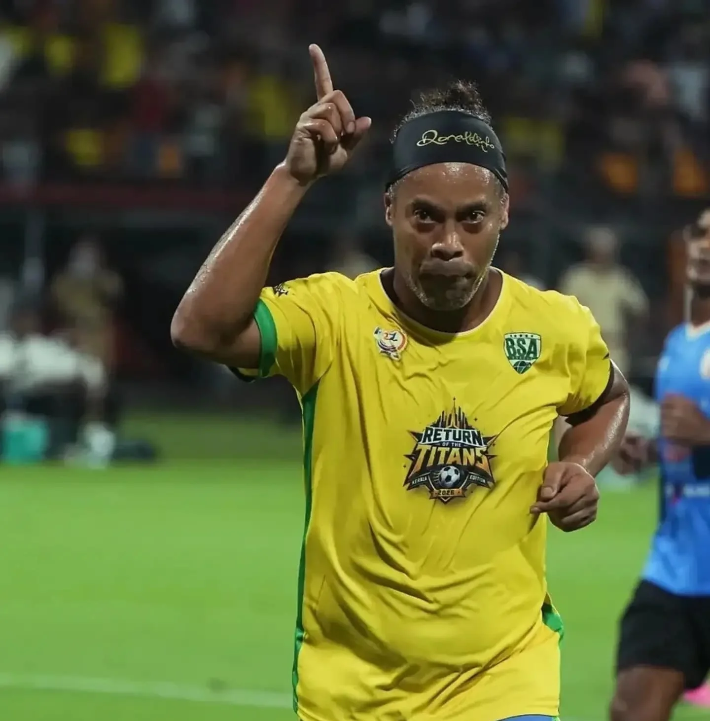 Ronaldinho Return Titans Soccer Jersey Men Short‑Sleeve Football Shirt Quick‑Dry Tops Legends Fan Commemorative  Family Matching