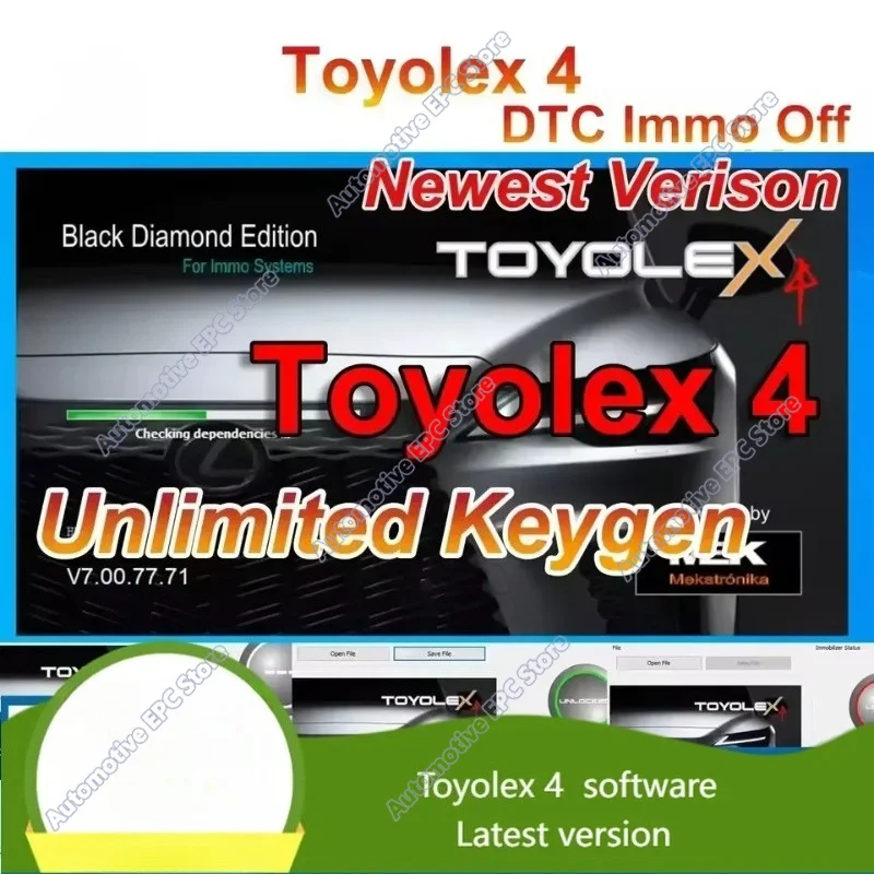 2026 hot Toyolex 4 with Unlimited Keygen for Denso for Lexus Mascheramento Car DTC Disable SoftwareTool PK Toyolex4 Toyolex 3
