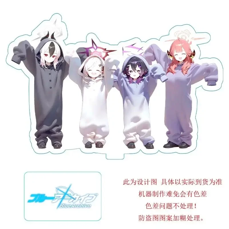 الأزرق الأرشيف أنيمي تاكاناشي هوشينو هاياس يوكا تأثيري لطيف لعبة الاكريليك حامل نموذج لوحة سطح المكتب الحلي هدايا عيد الميلاد