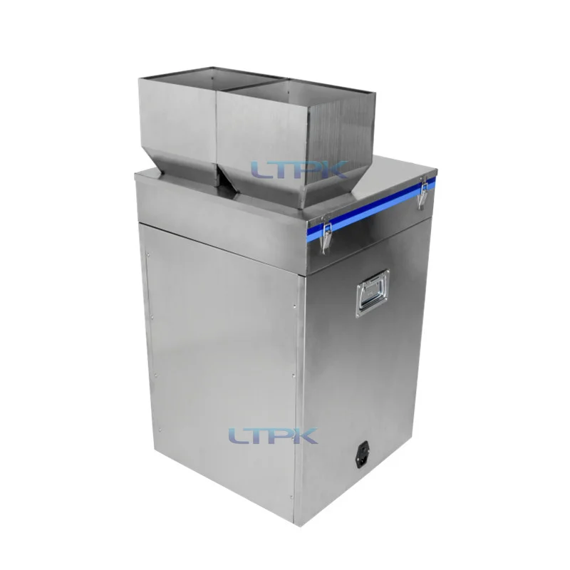 Automatic Two Heads Cheap Snack Food Spare Part Popcorn Peanut Flour Potato Chip Coffee Bean Flour Powder Packing