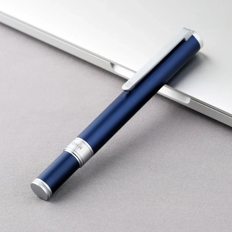 Majohn N1 Mini Short Fountain Pen Portable  Extra Smooth Aluminum Alloy Pen F 0.5mm/EF 0.38mm Nib For Office Business Stationery