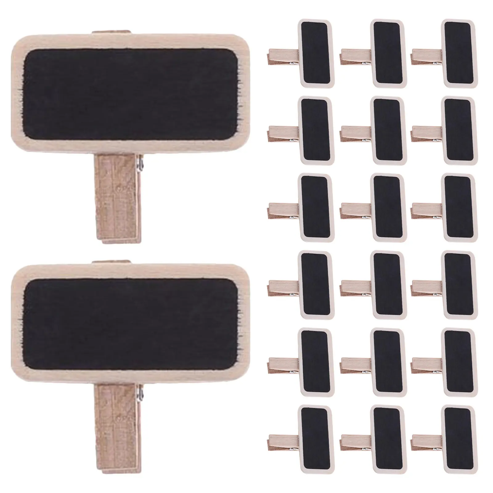 100pcs-mini-wooden-chalkboard-tags-clips-reusable-erasable-labels-small-blackboard-signs-for-party-buffet-food-name-place-tags