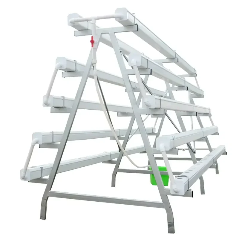 Large  Hydroponic Tower Garden Pvc Pipe Hydroponic System with Water Pump for Vegetables and Fruits