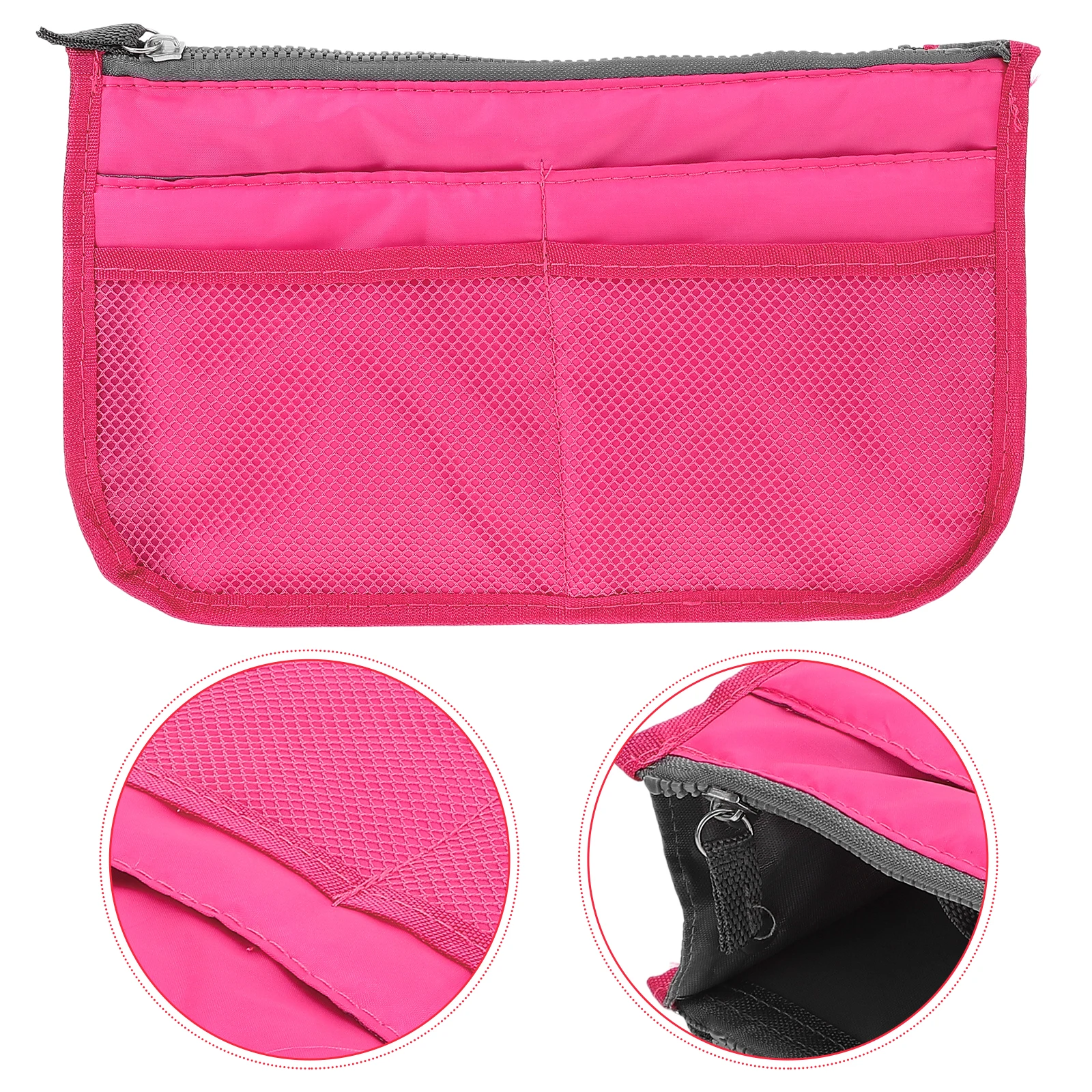 

Nylon Liner Large Capacity Storage Bags Women Travel Toiletry Pouch Clutch ganizers Practical Accessories