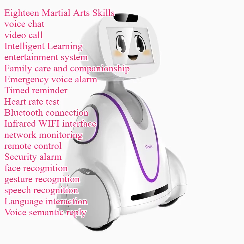 4G Home Smart Home Service Front Desk Welcome Explanation Q & A Children's Puzzle Education Accompanying Interactive Robot