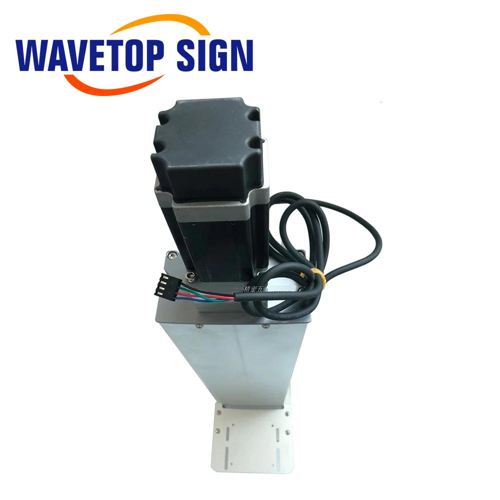 WaveTopSign Electric Lift Worktable With Motor Lift Range 500mm for Fiber Laser Marking Machine