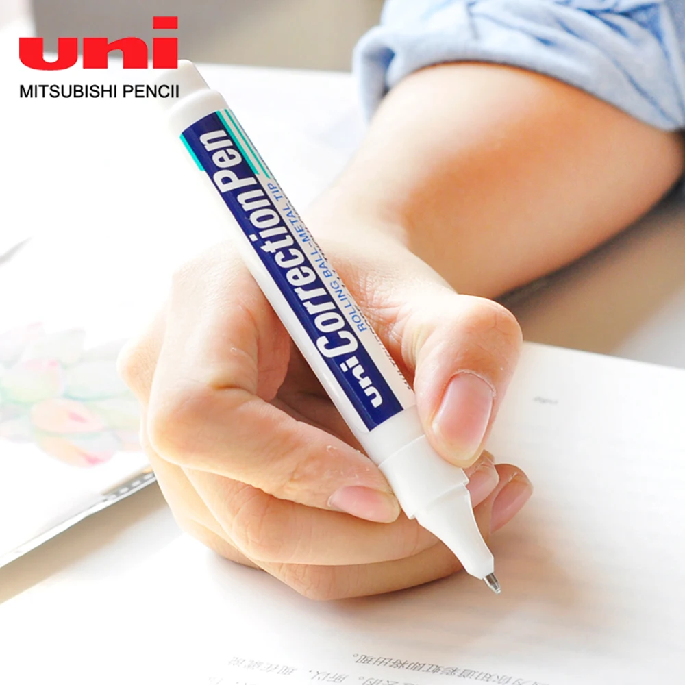 

3pcs Japan UNI Correction Liquid CLP300/80 Highlighter Pen for Hand Drawn Writing Student Pen Style Correction School Supplies