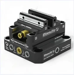 4-5 Axis Fixture Self-centering Vise Positive Paired with Zero Point Quick Change Four Axis L-block Bridge Board DJ-6080H-R