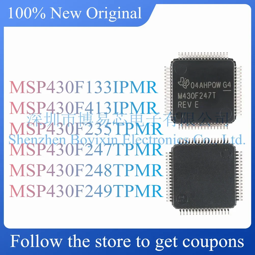 

NEW MSP430F133IPMR MSP430F413IPMR MSP430F235TPMR MSP430F247TPMR MSP430F248TPMR MSP430F249TPMR