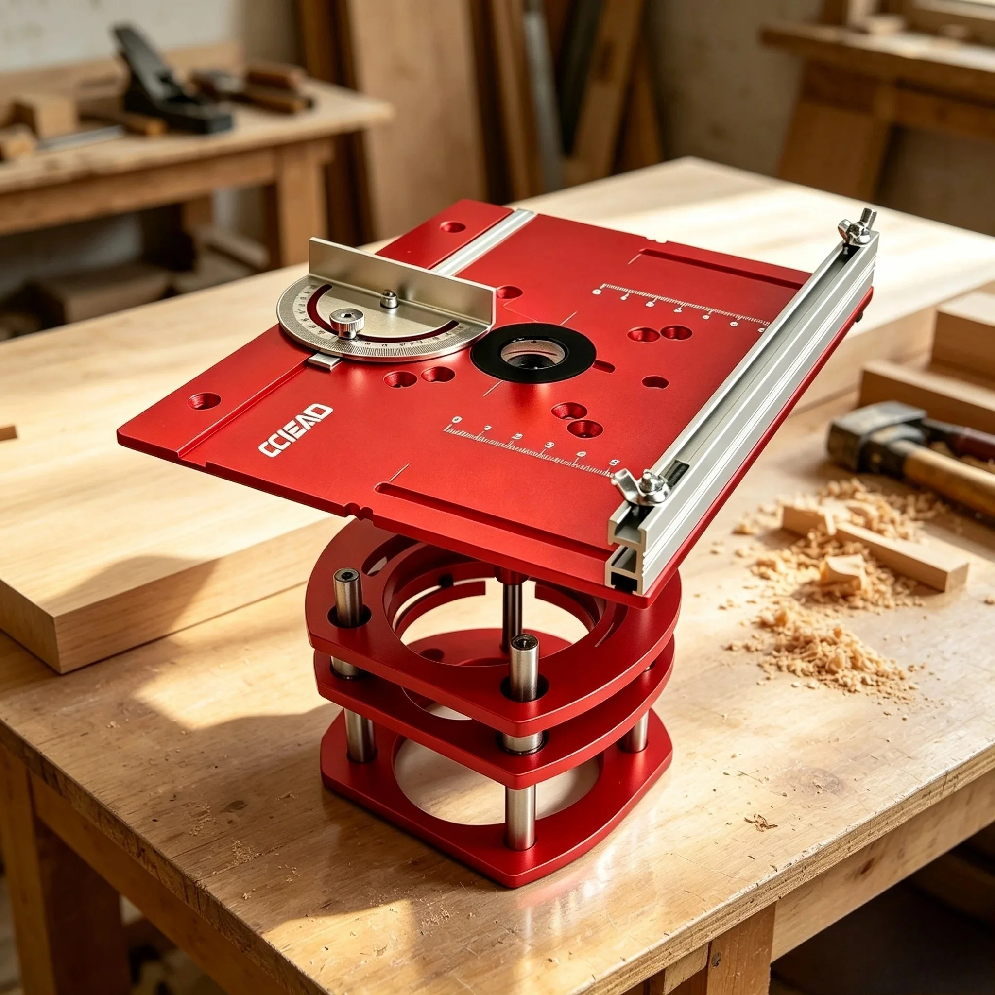 Diy Electronics Workbench - Aluminum Router Lift Base Kit with