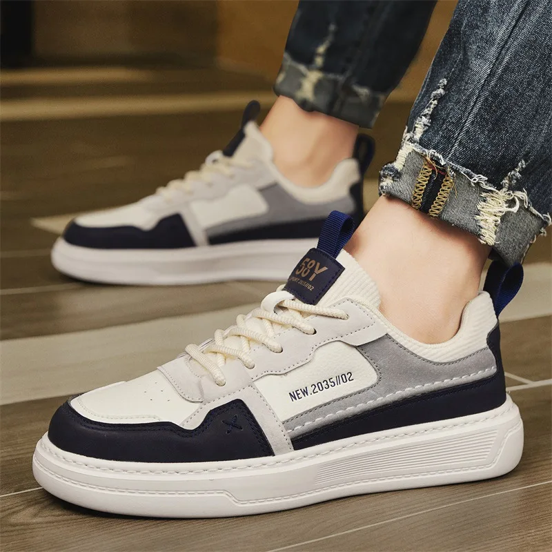 Board shoes men's shoes 2026 Korean version men's casual shoes autumn and winter trend skateboarding sports shoes
