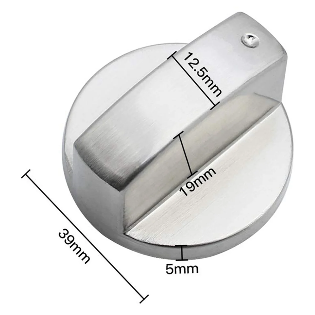 

A06K 8 шт. металлические серебряные ручки для газовой плиты, адаптер для духовки, переключатель для управления кухонной поверхностью, замки, запасные части для посуды