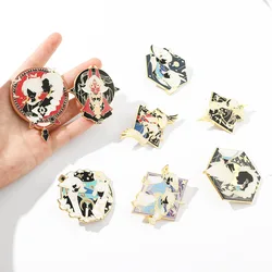 Game Character Brooches Metal Badges Wholesale Cap Pin Cartoon Accessories Brooch Hat Pins for Backpacks Lapel Badge Backpack