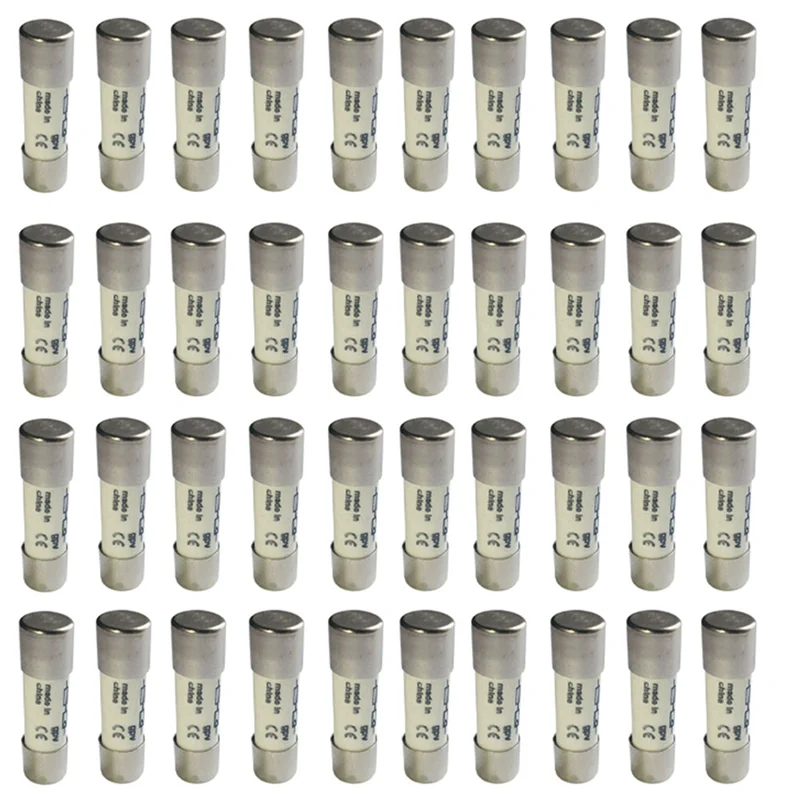 

FAST-40 Pcs 1000 VDC Fuse Solar PV Explosion-Proof Fuse Silver - 15A