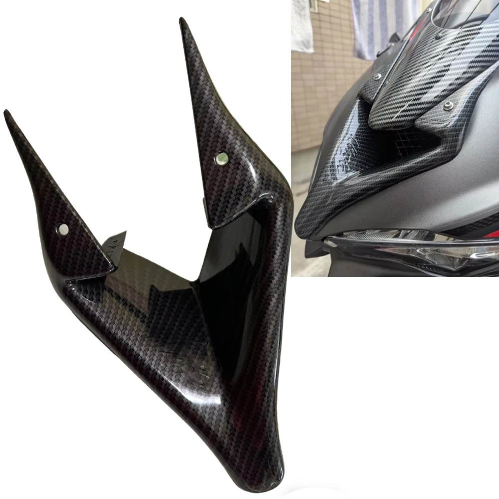

ZX4RR Air intake Cover For Kawasaki Ninja ZX-4R ZX25R 2023 24 2025 ZX4R Accessories Moto Front Fairing Wing Inlet Lower Lip Beak