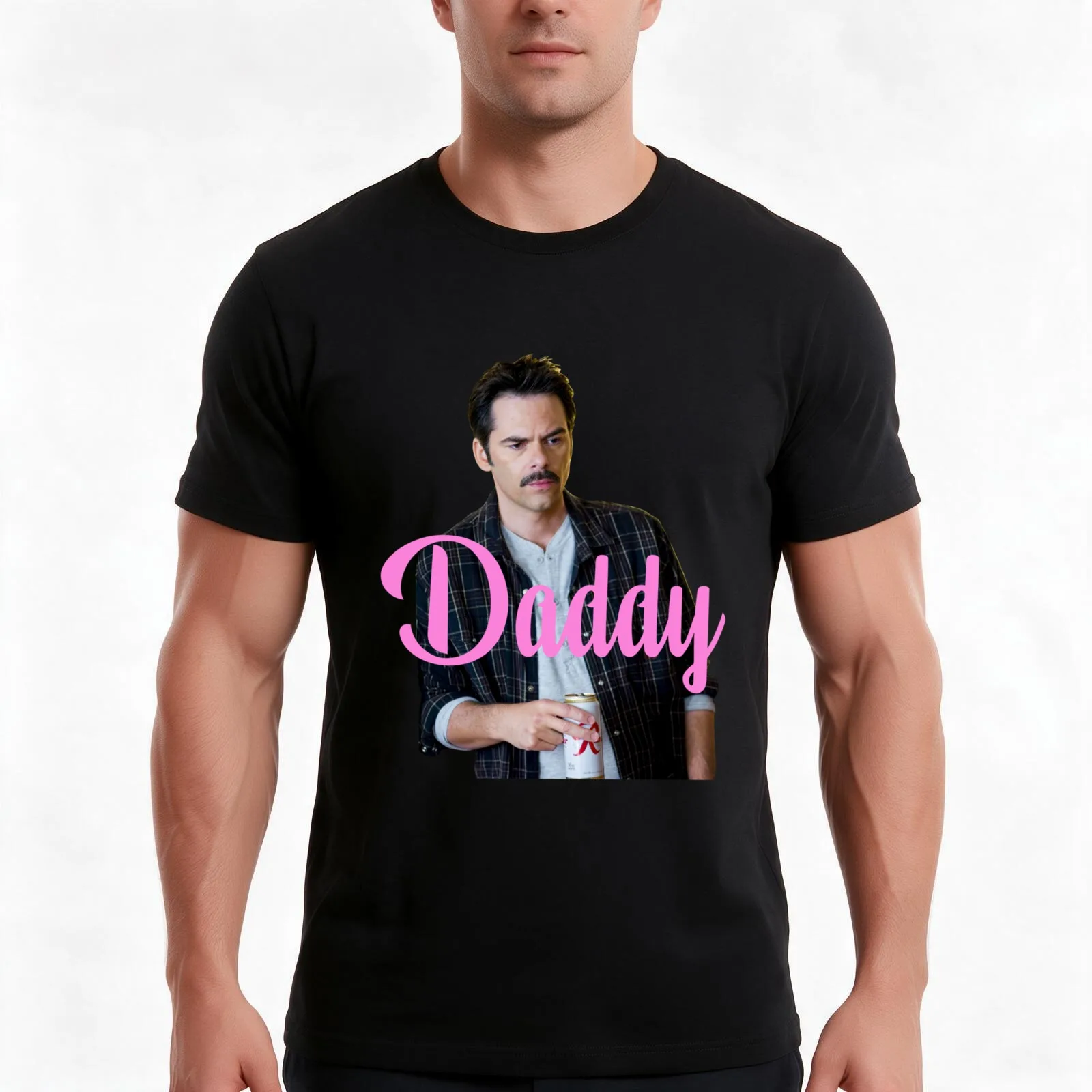 Classic Daddy S#wan T.wilight, Charlie S#wan, Daddy, Daddy T-Shirt, Novelty Saying Tshirt, Soft Cotton Crew Neck Everyday Top