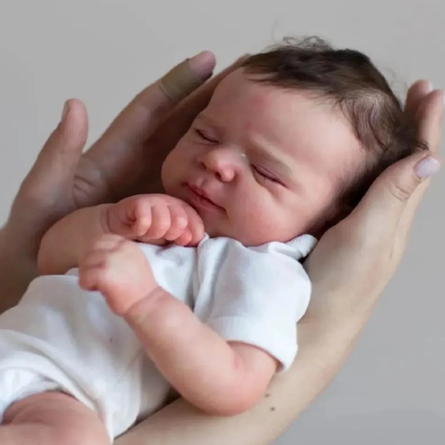 Pascale Muñeca Reborn bebé durmiente recién nacido piel 3D detalles - imagen 2