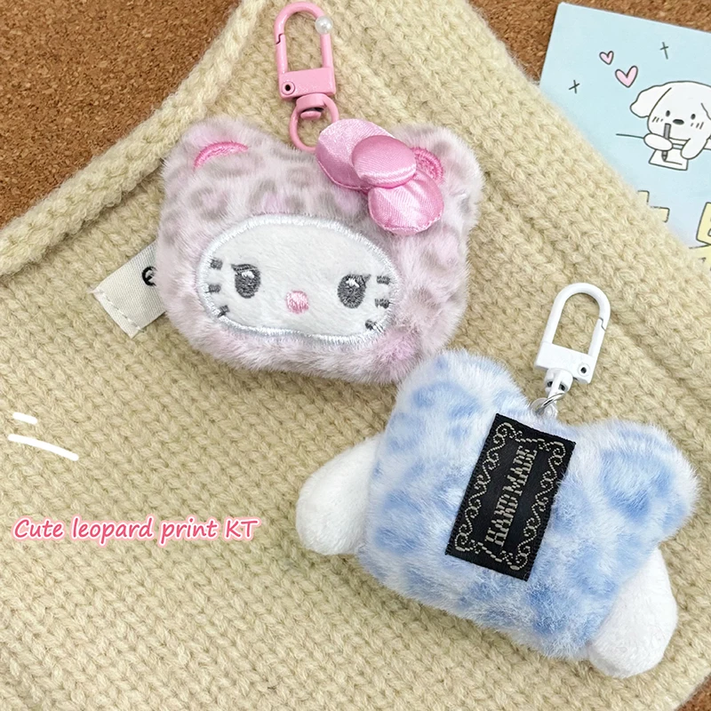 Kawaii KT Kat Pluche Sleutelhanger Leuke Hello Kitty Sleutelhouder Soft Gevulde Pop Sleutelhanger Tas Hanger Decoratie Voor Meisje Geschenken