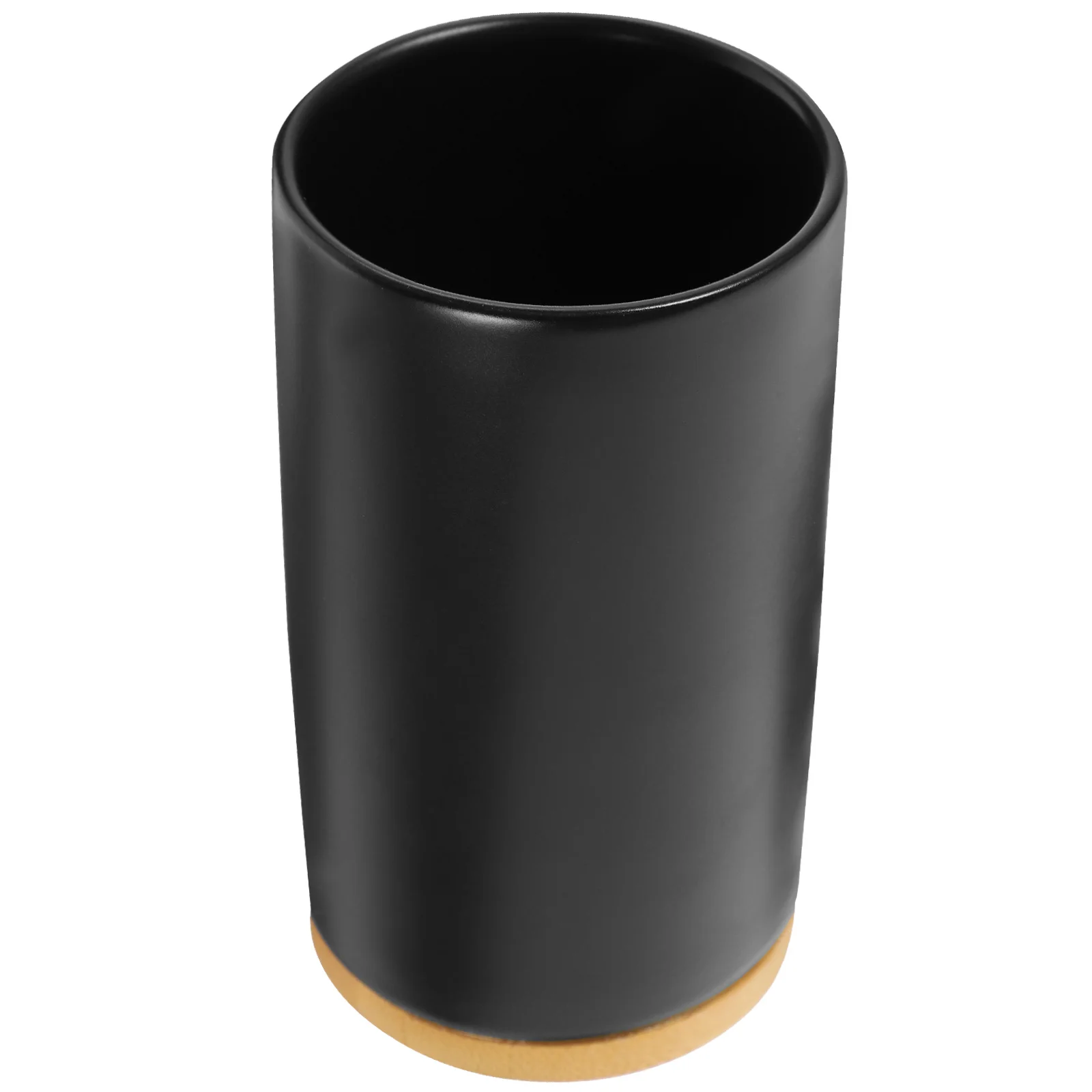 Tooth Rinsing Cup Ceramic Material Safe Easy Clean Heavy Duty Not Tip Over Ideal for Bathroom Counter Toothbrush and Toothpaste