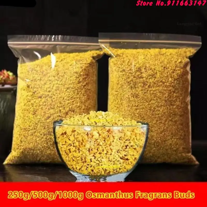 Top Osmanthus Dried Flowers For Sachet Pillow Filling Natural Gui Hua Buds Bulk For Candle Wedding Incense Home Fragrance Making