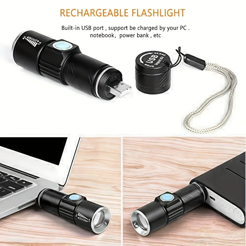 UV 395nm Flashlight Ultraviolet Lamp Blacklight Mini Torch UV Flashlight for Pet Cat Moss Urine