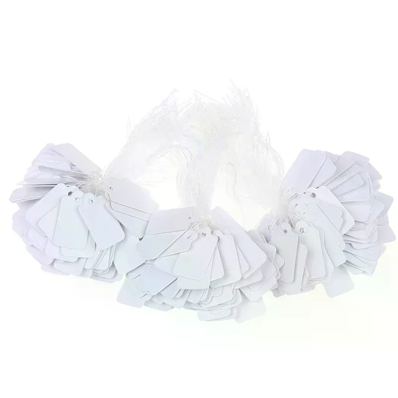 300 قطعة من سلسلة ربط الملصقات، علامات أسعار عرض البضائع والمجوهرات