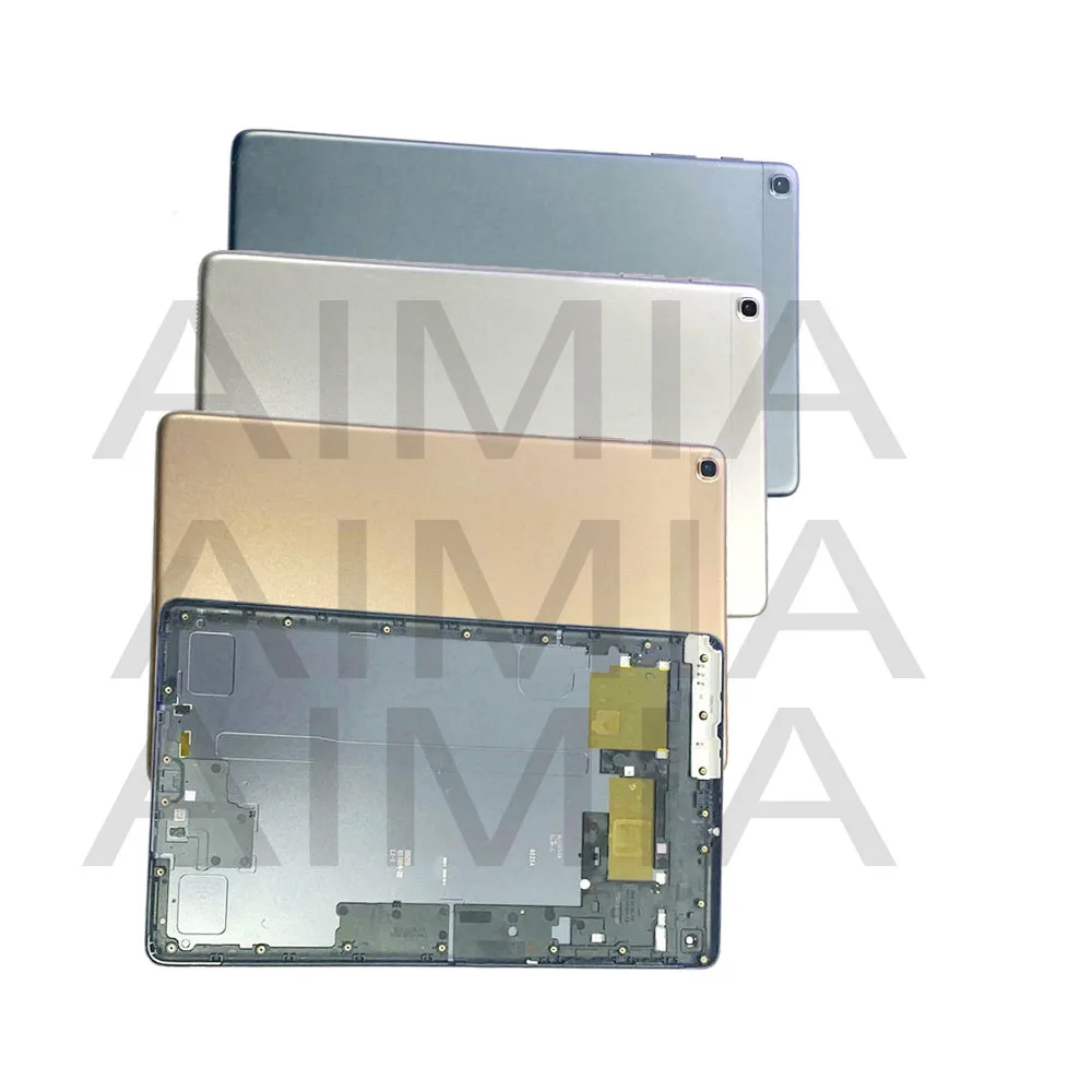 Imagem -02 - para Samsung Galaxy Tab um 10.12023 T510 T515 Tampa da Bateria Habitação Porta Traseira Case de Volta Sm-t510 Sm-t515 Peças Reparo