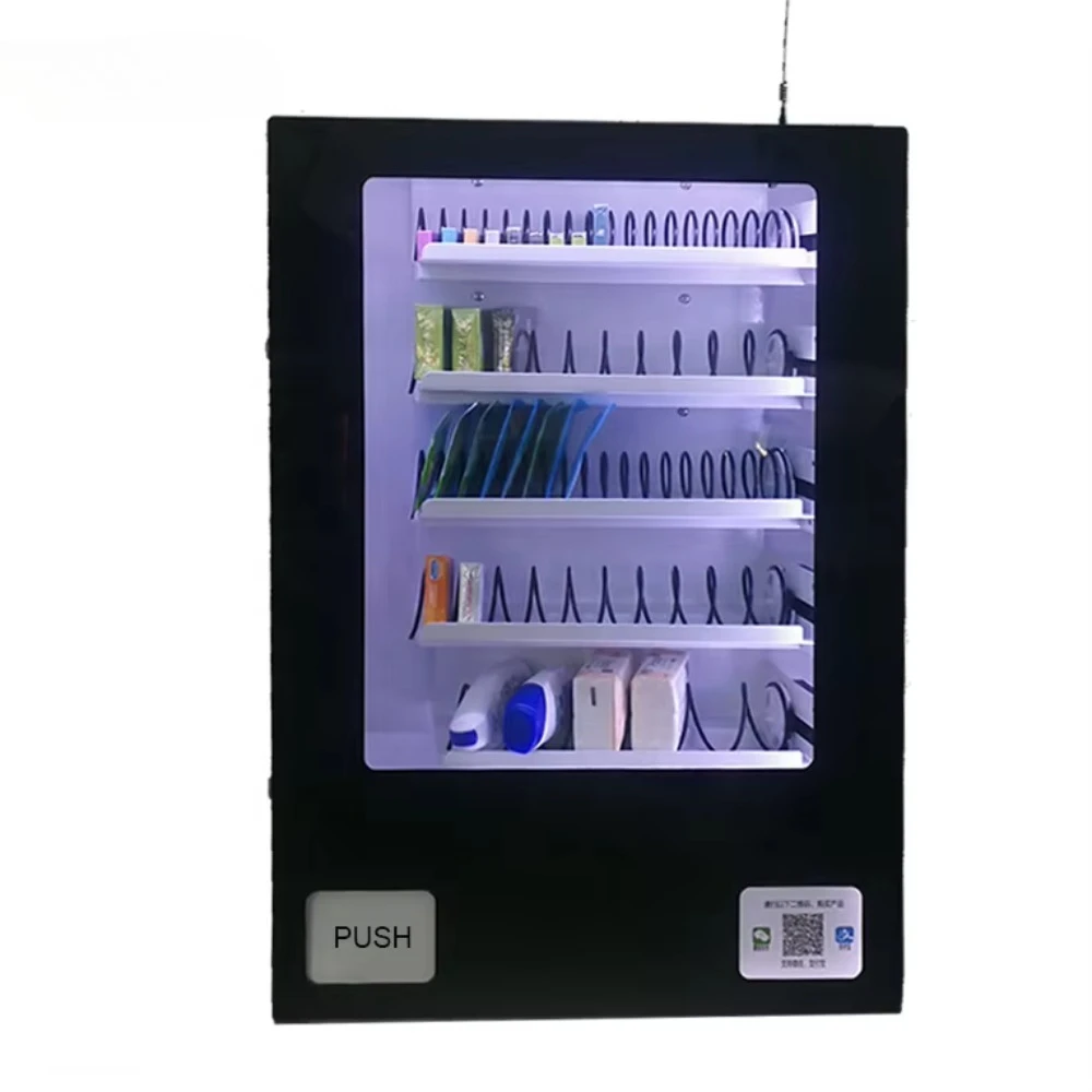 

Small size sanitary condom combination wall-mounted vending machine