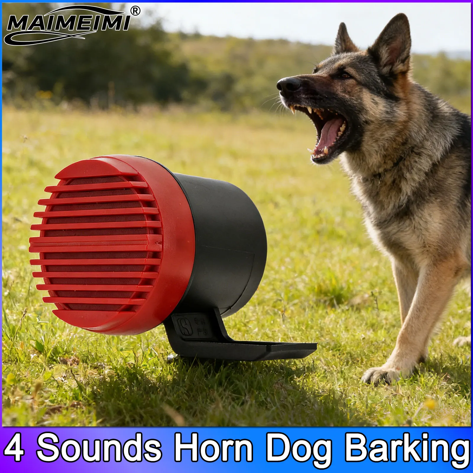 4 Sounds Horn Funny Dog Barking Speaker Car Horn Universal Dogs Sound Motorcycle Battery Auto Modified Horn Voltage 12V Electric