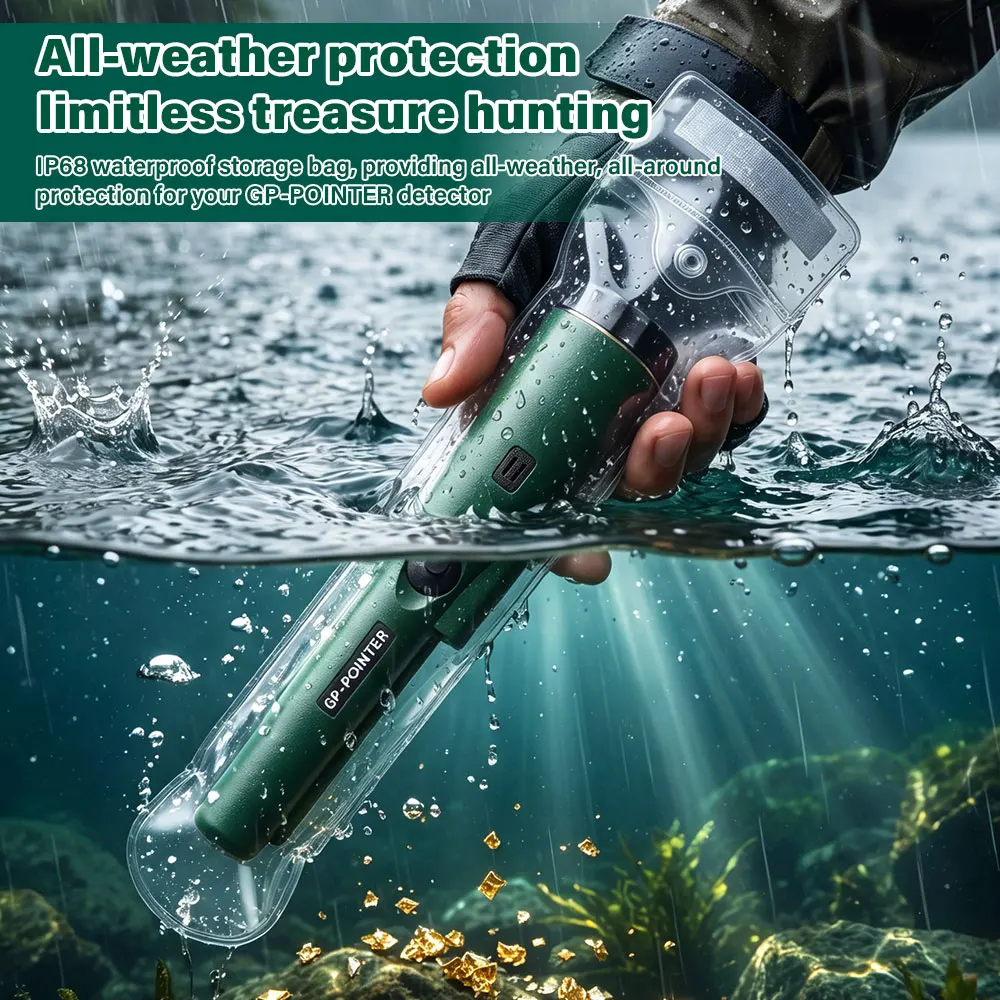 Professional Metal Detector pointer pinpoint Waterproof Handheld Metal Detector for Metal Coin Gold